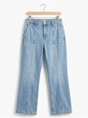 Michael Kors Light Blue Flared Jeans